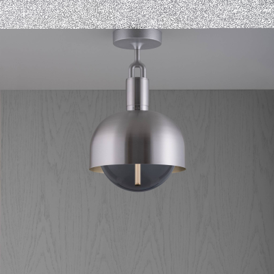 FORKED CEILING / LINEAR / SHADE / GLOBE / SMOKED / MEDIUM