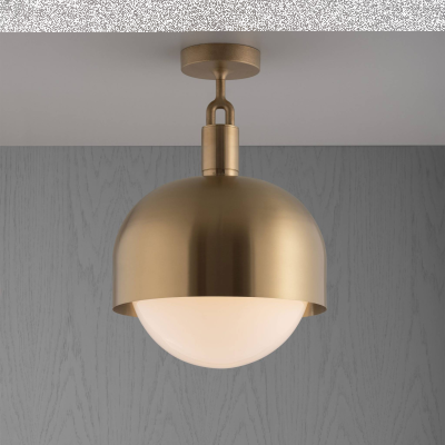 FORKED CEILING / LINEAR / SHADE / GLOBE / OPAL / LARGE