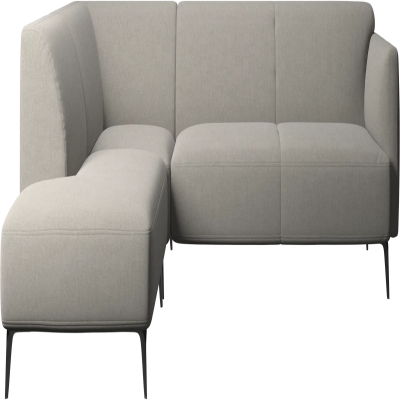 Modena corner sofa with lounging unit