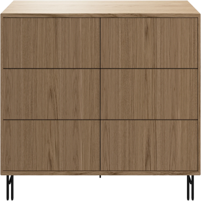 Element dresser with 6 drawers