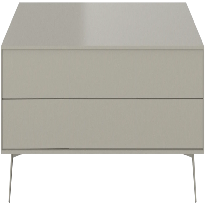 Fermo media unit with drop down door and drawer