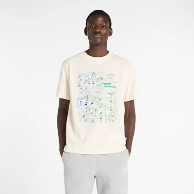 Athletics Run Mural T-Shirt