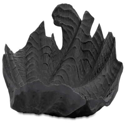 Velvet leaf sculpture