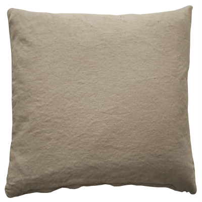 Linen washed cushion