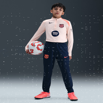 Recycled MaterialsF.C. Barcelona Strike ThirdOlder Kids' Nike Dri-FIT Total 90 Football Knit Pants