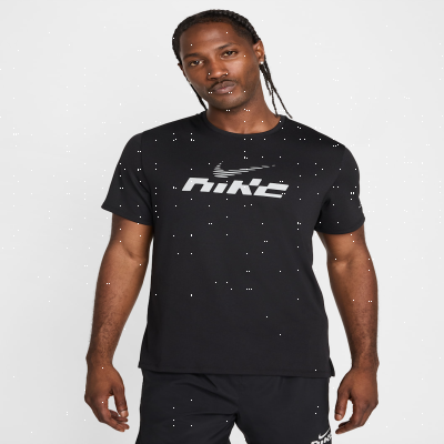 Recycled MaterialsNike Miler FlashMen's Dri-FIT UV Short-Sleeve Running Top