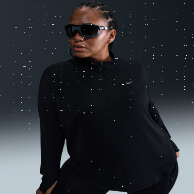 Recycled MaterialsNike SwiftWomen's Dri-FIT UV 1/4-Zip Running Top (Plus Size)