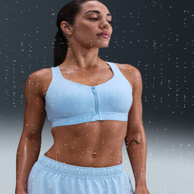 Recycled MaterialsNike Indy High-SupportWomen's Padded Front-Zip Sports Bra