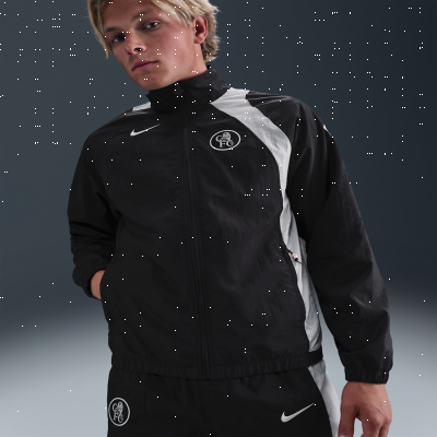 Recycled MaterialsChelsea F.C.Men's Nike Football Total 90 Football Tracksuit Jacket
