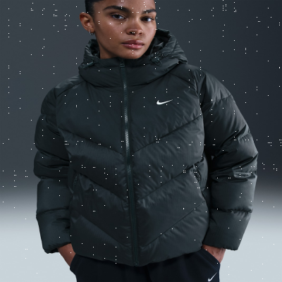 Recycled MaterialsNike Sportswear WindpufferWomen's Storm-FIT Loose Hooded Down Puffer