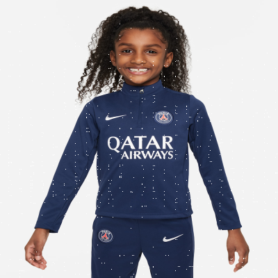 Recycled MaterialsParis Saint-Germain Academy ProYounger Kids' Nike Football Drill Top