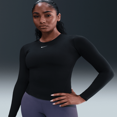 Recycled MaterialsNike One FittedWomen's Dri-FIT Long-Sleeve Top