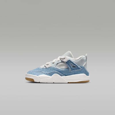 Jordan 4 Retro 'Worn Blue'Baby/Toddler Shoes