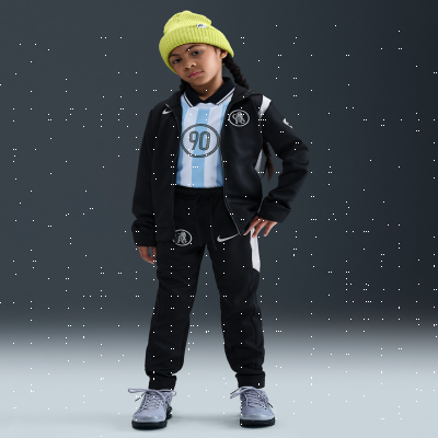 Recycled MaterialsChelsea F.C. ThirdOlder Kids' Nike Total 90 Football Woven Tracksuit