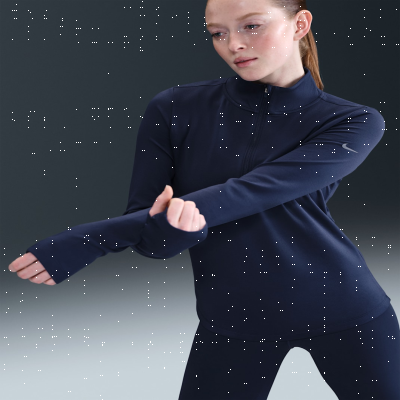 Recycled MaterialsNike OneWomen's Therma-FIT 1/2-Zip Mid Layer