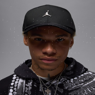 Recycled MaterialsJordan RiseStructured Metal Jumpman Hat