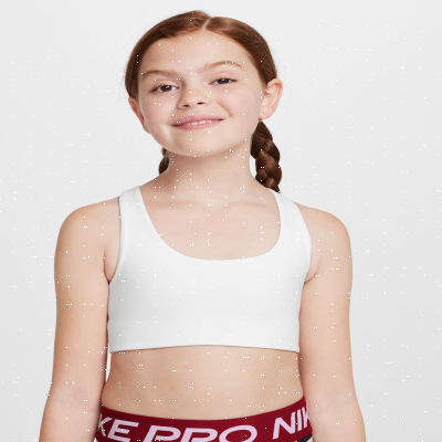 Recycled MaterialsNike OneOlder Kids' (Girls') Long-Line Sports Bra