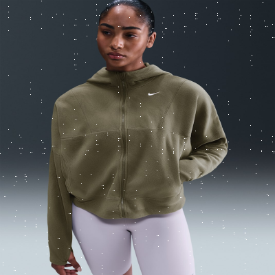 Recycled MaterialsNike OneWomen's Therma-FIT Full-Zip Top