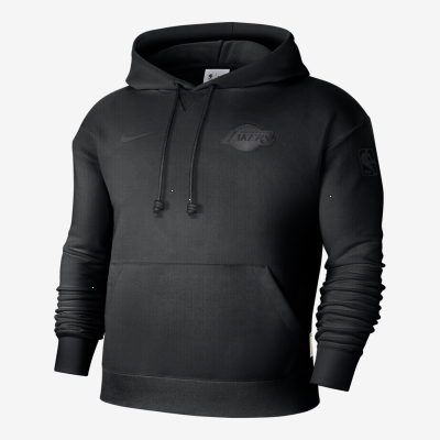 Los Angeles Lakers Standard IssueMen's Nike Dri-FIT Basketball Pullover Hoodie