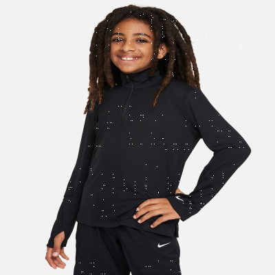 Recycled MaterialsNike MultiOlder Kids' (Boys') Dri-FIT UV Long-Sleeve 1/2-Zip Top