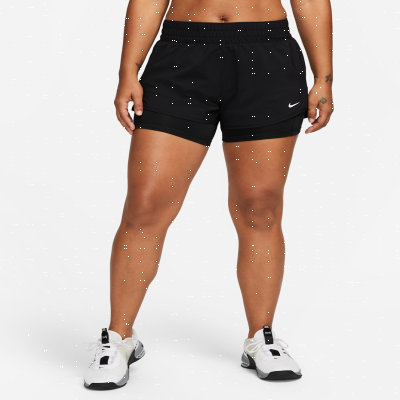 Recycled MaterialsNike OneWomen's Dri-FIT Mid-Rise 8cm (approx.) 2-in-1 Shorts