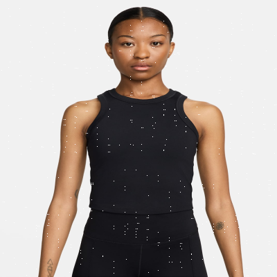Recycled MaterialsNike One FittedWomen's Dri-FIT Cropped Tank Top