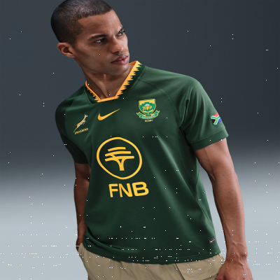 Springboks 2025/26 Stadium HomeMen's Nike Rugby Home Replica Top