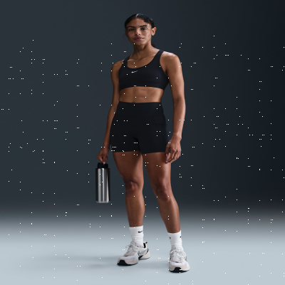 Recycled MaterialsNike UniversaWomen's High-Waisted 12.5cm (approx.) Biker Shorts with No Front Seam