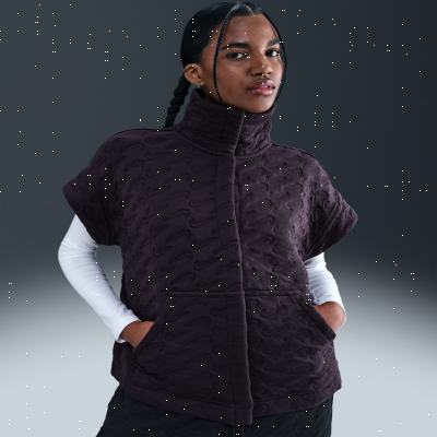 Recycled MaterialsNike Sportswear Phoenix FleeceWomen's Oversized Jacquard Gilet