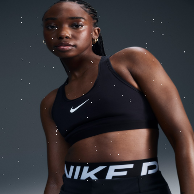 Recycled MaterialsNike Swoosh High SupportWomen's Non-Padded Adjustable Sports Bra
