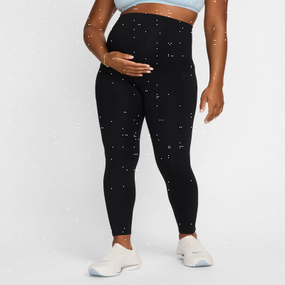 Recycled MaterialsNike (M) OneWomen's High-Waisted 7/8 Leggings with Pockets (Maternity)