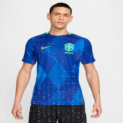 Recycled MaterialsBrazil 2025 Stadium Away (Women's Team)Men's Nike Dri-FIT Football Replica Shirt