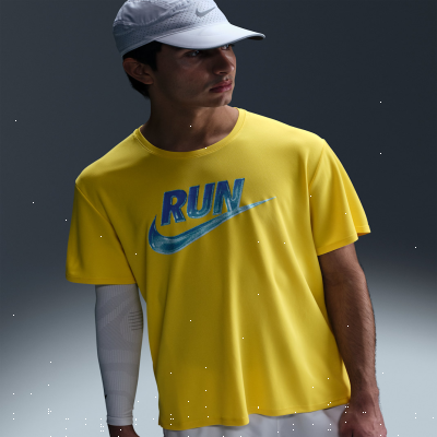 Recycled MaterialsNike Miler Run EnergyMen's Dri-FIT Short-Sleeve Running Top