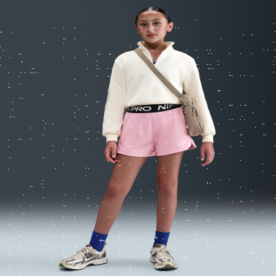 Recycled MaterialsNike Pro FleeceOlder Kids' (Girls') Dri-FIT Shorts