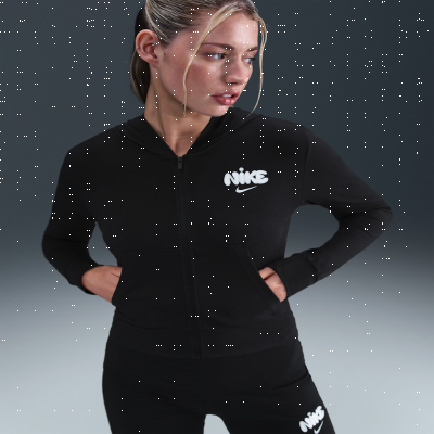 Nike SportswearWomen's Full-Zip Hooded Long-Sleeve Top