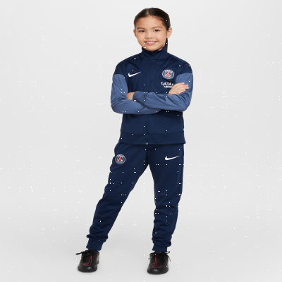Recycled MaterialsPairis Saint-Germain StrikeBig Kids' Nike Dri-FIT Soccer Knit Tracksuit