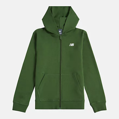 French Terry Small Logo Zip Hoodie