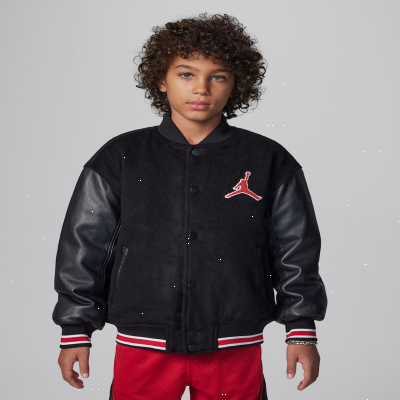 JordanOlder Kids' Varsity Jacket