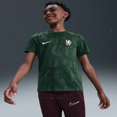 Recycled MaterialsChelsea F.C. Academy ProOlder Kids' Nike Dri-FIT Football Pre-Match Top