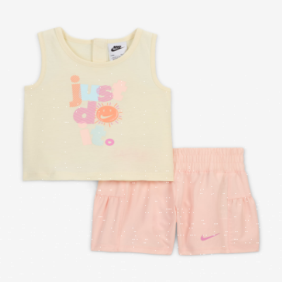 Nike Dri-FIT Sunny SwooshBaby (12–24M) Tank Top and Shorts Set