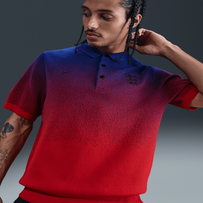Recycled MaterialsEngland ClubMen's Nike Football Knit Polo
