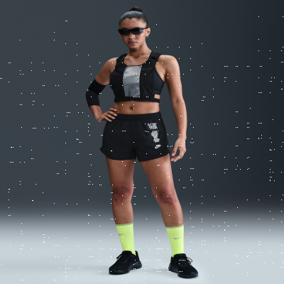 Recycled MaterialsNike TempoWomen's Dri-FIT Mid-Rise Brief-Lined Running Shorts