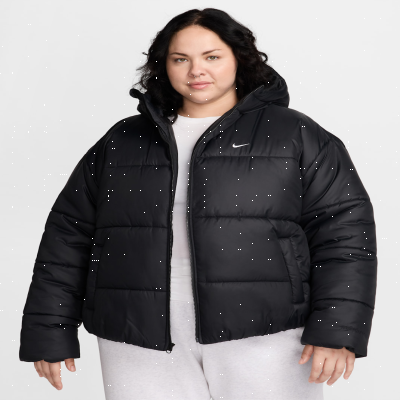 Recycled MaterialsNike Sportswear Classic PufferWomen's Therma-FIT Loose Hooded Jacket (Plus Size)
