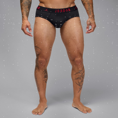 JordanMen's Flight Cotton Hip Briefs (3-Pack)