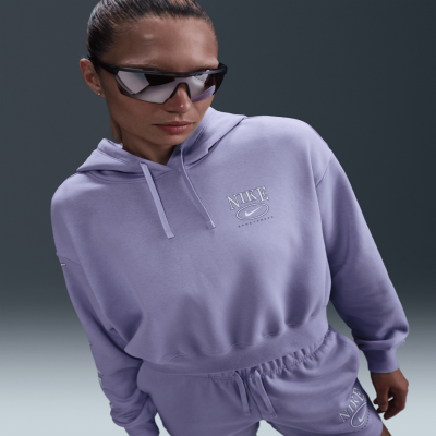 Nike Sportswear Club FleeceWomen's Oversized Cropped Graphic Hoodie