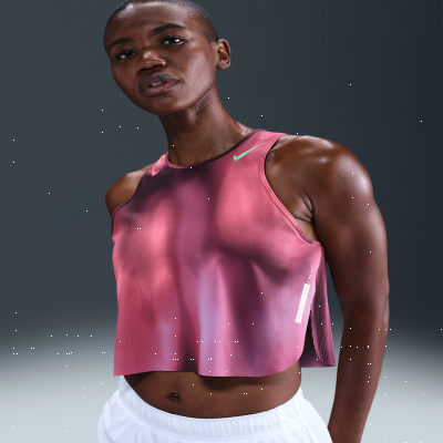 Recycled MaterialsNike AeroSwift 'Faith Kipyegon'Women's Dri-FIT ADV Cropped Running Tank Top