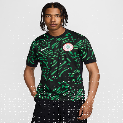 Recycled MaterialsNigeria 2024 Stadium AwayMen's Nike Dri-FIT Football Replica Shirt