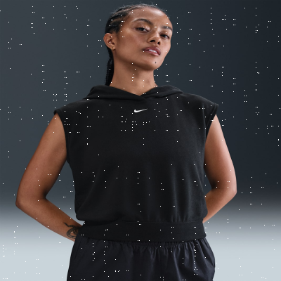 Recycled MaterialsNike Sportswear Chill TerryWomen's French Terry Sleeveless Cropped Hoodie