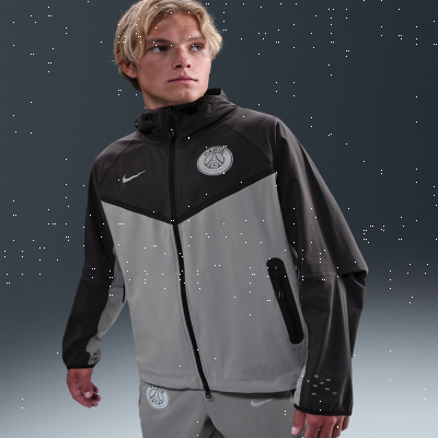 Paris Saint-Germain Tech WindrunnerMen's Nike Football Full-Zip Woven Jacket