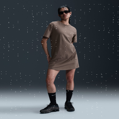 Recycled MaterialsNike Sportswear Chill KnitWomen's Oversized T-Shirt Dress